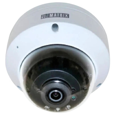 Matrix Satatya MIDR20FL28CWS 2MP IR Dome Camera with Audio Support and 2.8mm Lens