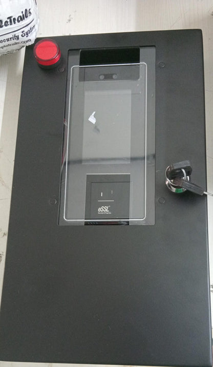 metal box for eSSL Aiface Eris with lock and key