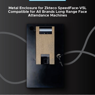 Metal Enclosure for Zkteco SpeedFace-V5L Compatible for All Brands Long Range Face Attendance Machines