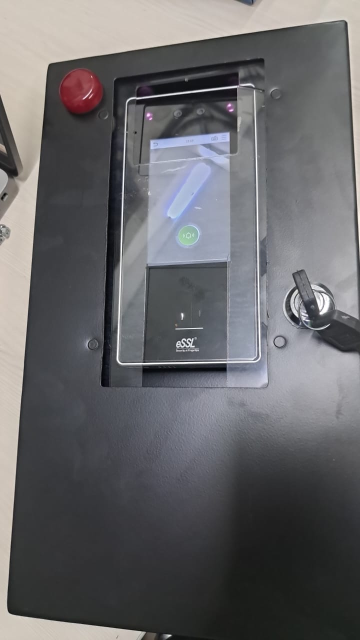 Metal Enclosure for ZKTeco ProBio Plus Biometric Attendance Machine