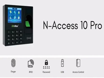 BioMax N-Access10 Pro Fingerprint Biometric Attendance Machine