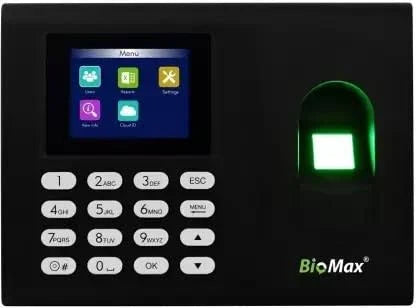 BioMax N-E90 Pro Fingerprint Biometric Attendance Machine
