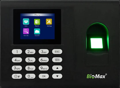 BioMax N-K30 Pro Fingerprint Biometric Attendance Machine