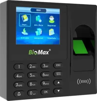 BioMax N-Access10 Pro Fingerprint Biometric Attendance Machine