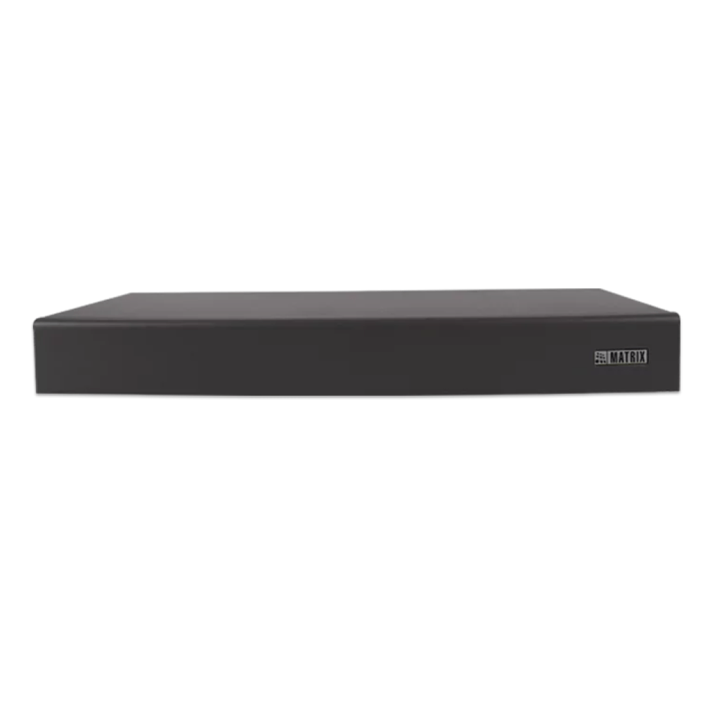 Buy Matrix 4 Channel 4K NVR with 10TB Support | Biometric Attendance