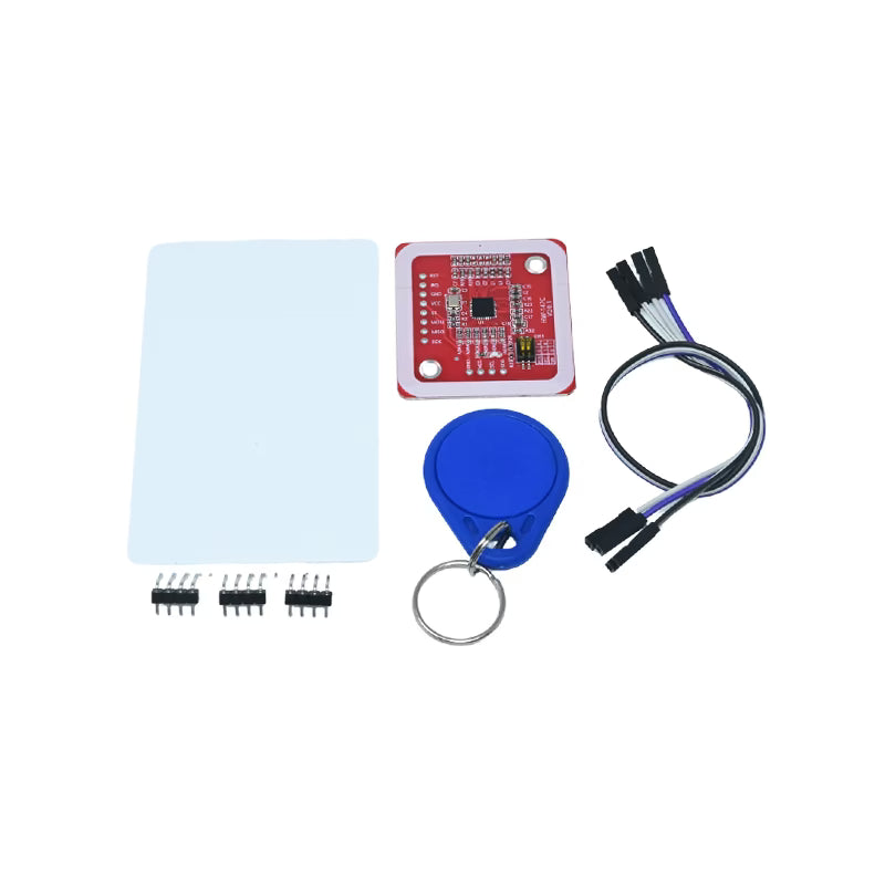 PN532 NFC RFID Reader Module with SPI, I2C and UART Interface for Arduino, ESP32, Raspberry Pi, Access Control, Attendance Systems, IoT and Smart Card Applications