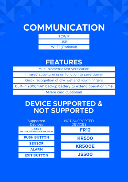 eSSL SilkBio 101 TC Communication