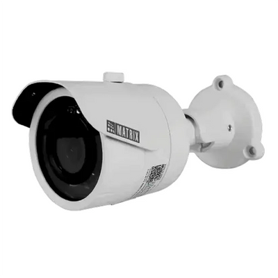 Matrix Satatya MIBR80FL60CWP P2 8MP IR Bullet Camera with Audio Support 6.0mm Lens