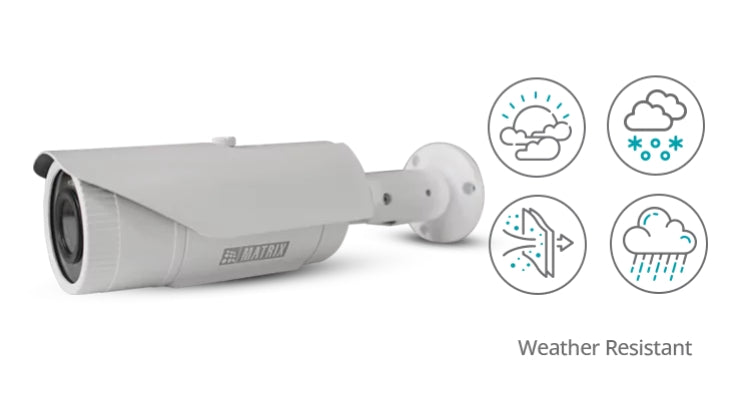 Project Series 8MP IR Bullet Camera Surveillance - Biometric Attendance