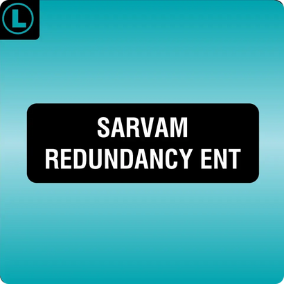 SARVAM REDUNDANCY ENT