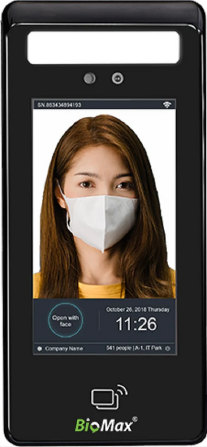 BioMax Speedface 5 Pro AI Face Recognition Terminal – High-Speed Biometric Access