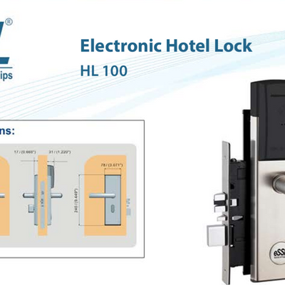 ELECTRONIC HOTEL LOCK eSSL HL-100