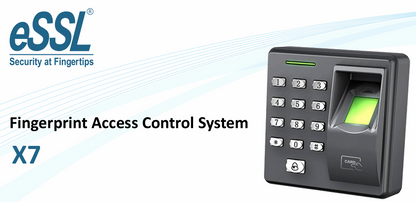eSSL X7 Fingerprint Access Control & Attendance Terminal – Single Door