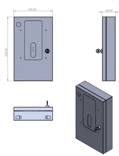 Metal Enclosure for MATRIX COSEC ARGO FACEE