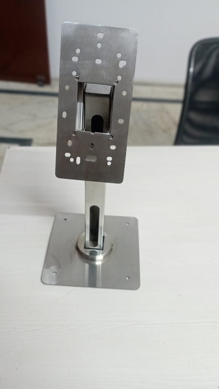 Stand for Face Attendance Machine Mounting on Flap barrier