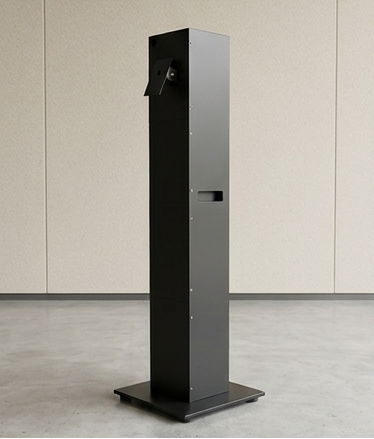 Metal Surface Stand for Biometric Attendance Machines 140 Cm