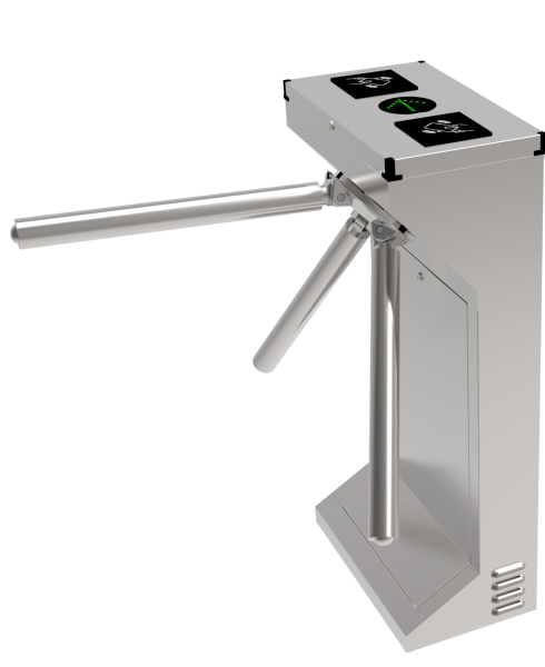 BioMax TNS-108 Tripod Turnstile – Stainless Steel Pedestrian Access Gate