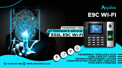 Time Attendance Machine eSSL E9C WI-FI - Biometric Attendance System