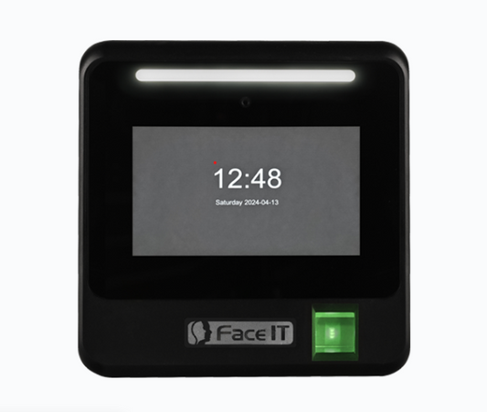 Fortuna VF200 Face + Finger 4.3-inch Face Recognition Attendance Machine - AI Face Reader for Time Attendance and Access Control
