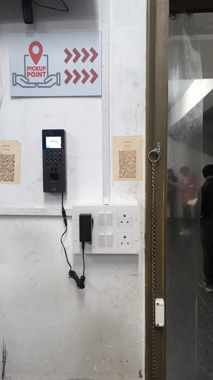 eSSL AiFace Orcus Face & Fingerprint Attendance + battery