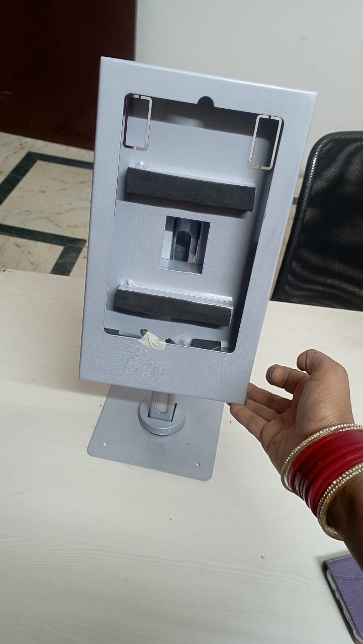 Stand for Tablet for mounting on Flap barrier Gates