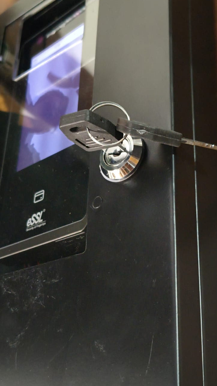 Metal Enclosure for eSSL Pluto Biometric Attendance Machine