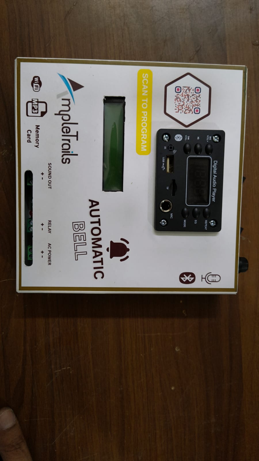 Automatic Bell school management wifi + Bluetooth