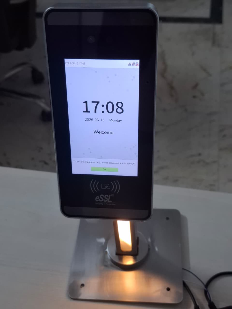 Table Stand For Biometric Attendance Machine13.5/1 Inch