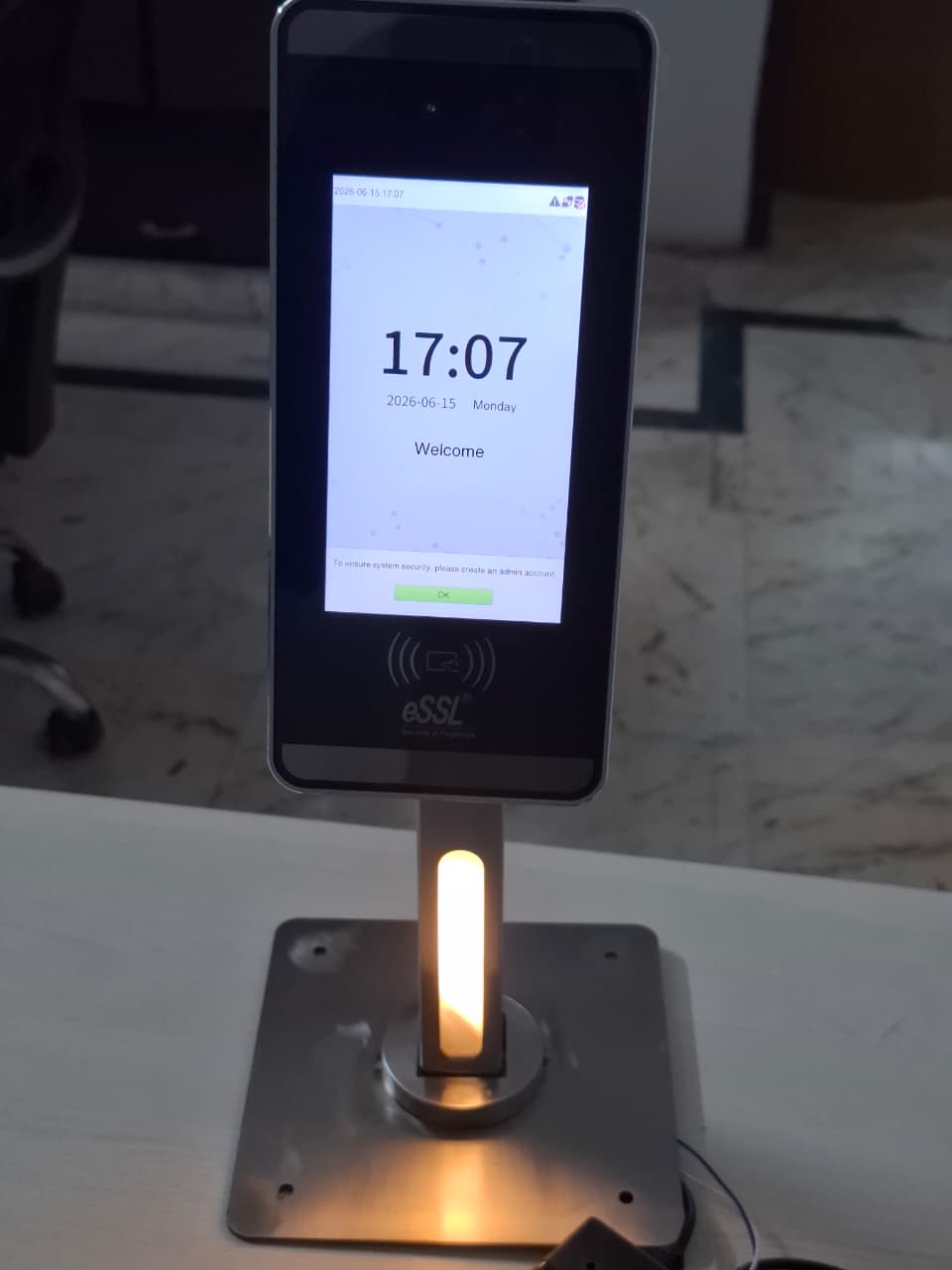 Table Stand For Biometric Attendance Machine13.5/1 Inch