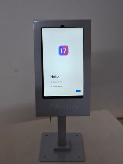 Stand for Tablet for mounting on Flap barrier Gates