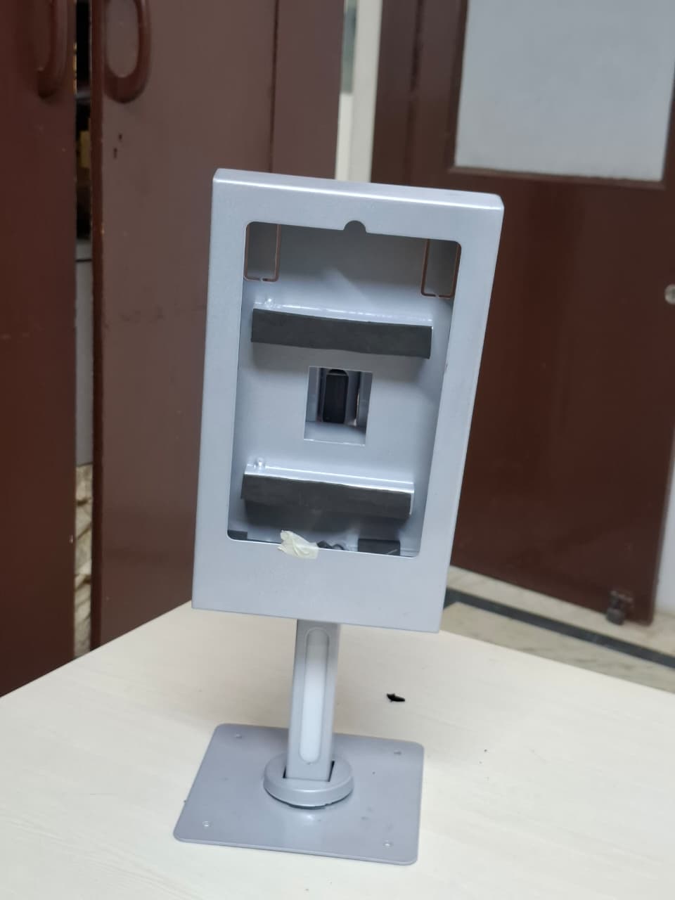Stand for Tablet for mounting on Flap barrier Gates