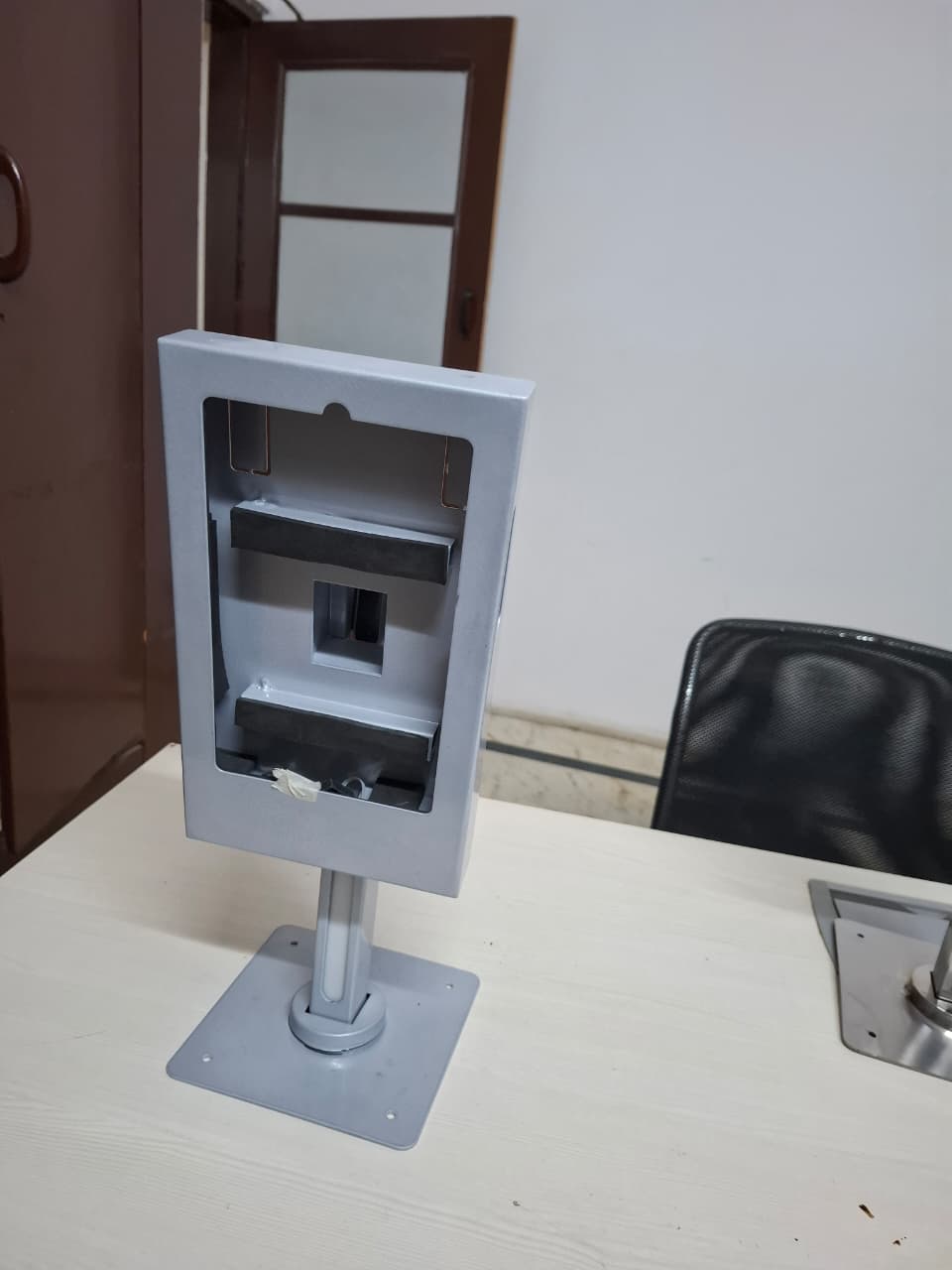 Stand for Tablet for mounting on Flap barrier Gates