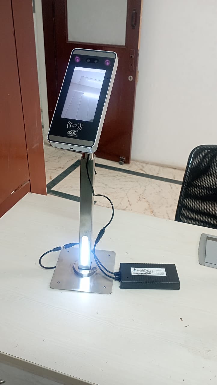 Stand for Face Attendance Machine Mounting on Flap barrier
