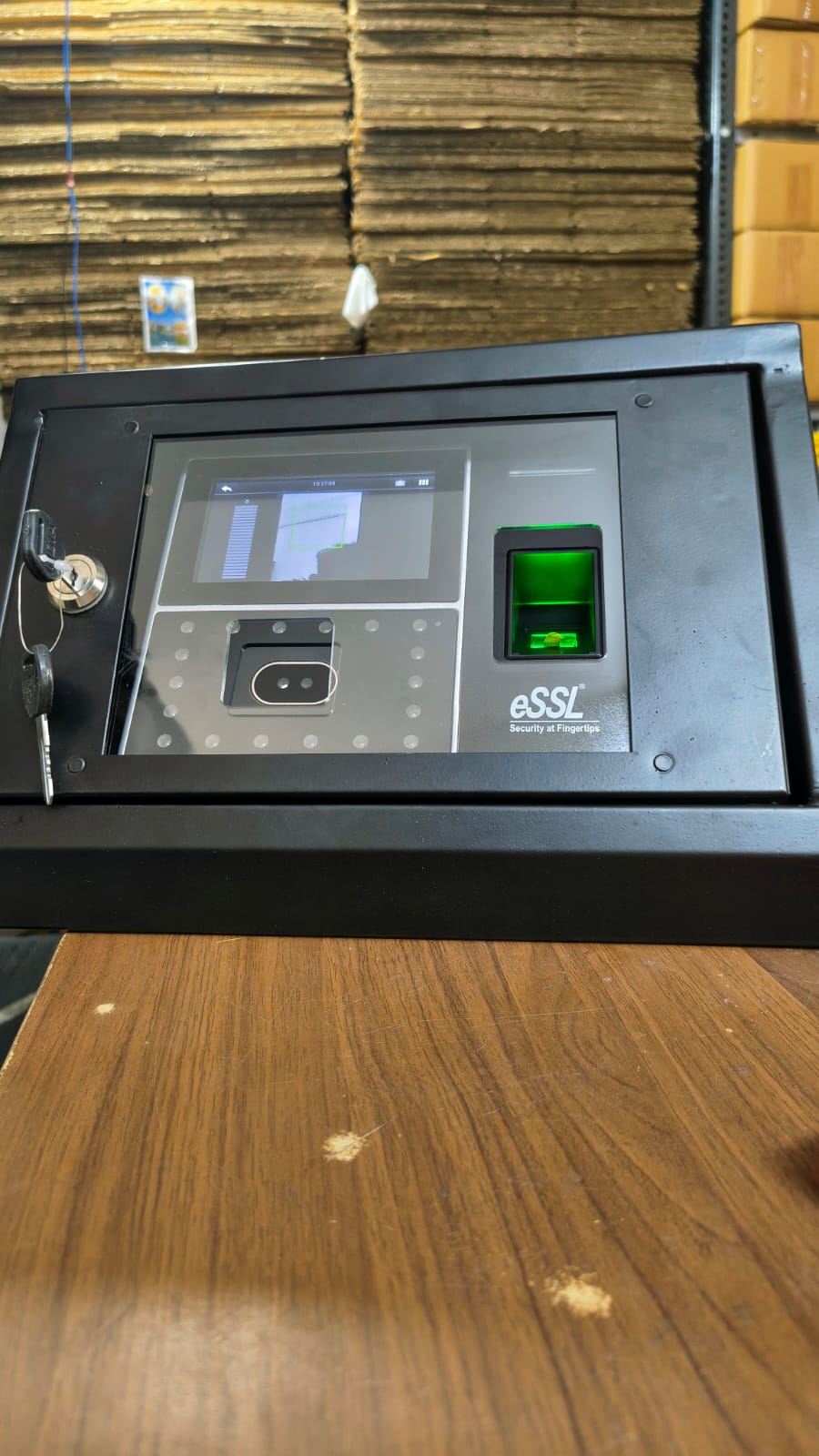 Metal Enclosure for eSSL uFace202 Biometric Attendance Machine