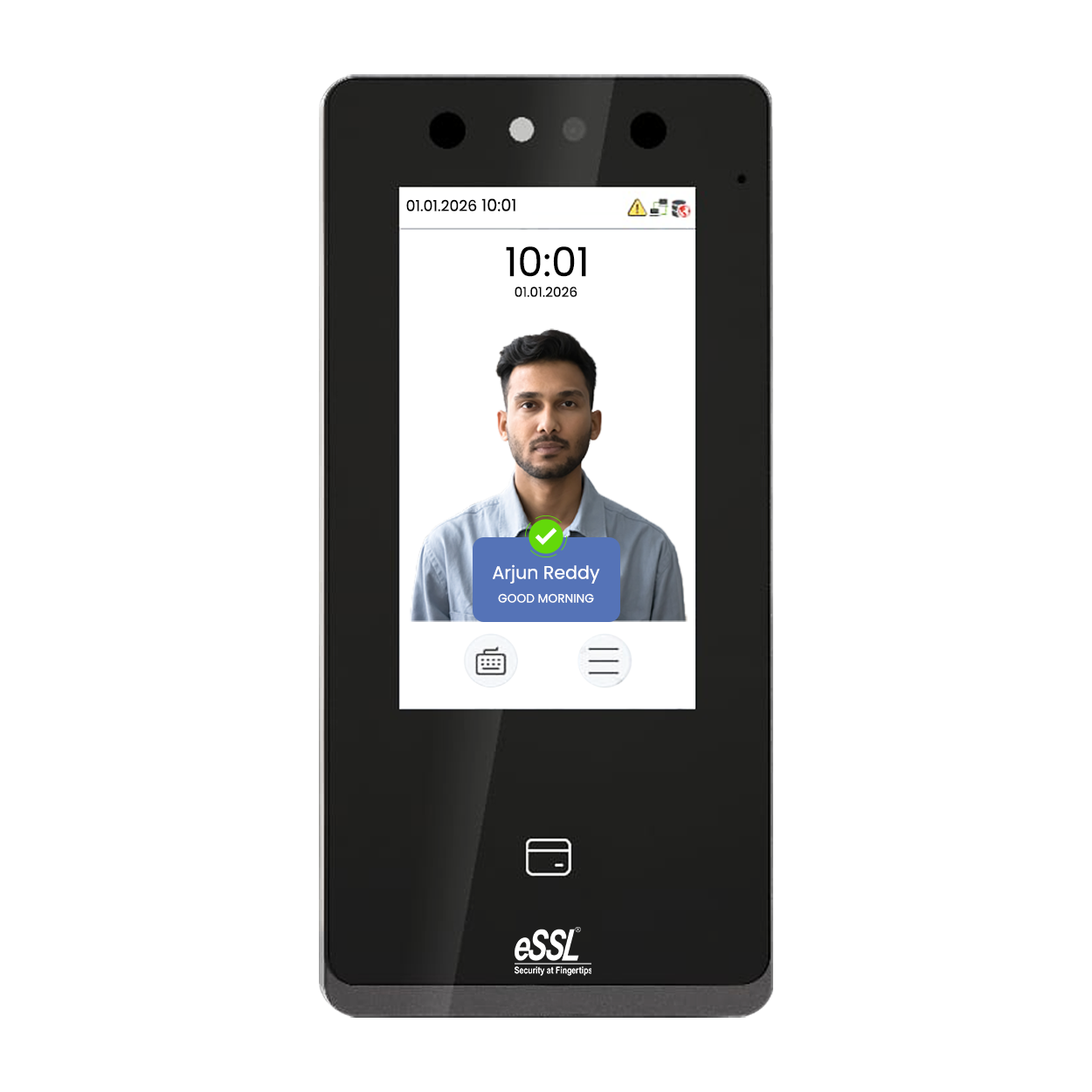 eSSL AI-FACE PLUTO-NEW AI Face Recognition Terminal – Touchless Attendance & Access