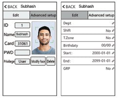 TimeWatch AI Face Recognition with Fingerprint Backup Attendance Terminal – View 9