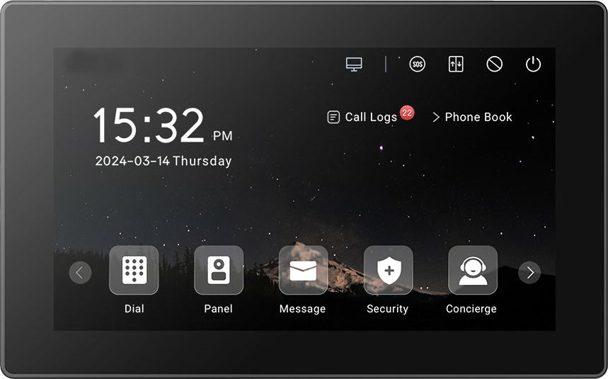 Alba Urmet S8M701APW IP Video Door Phone Indoor Unit (10.1" Android WiFi)