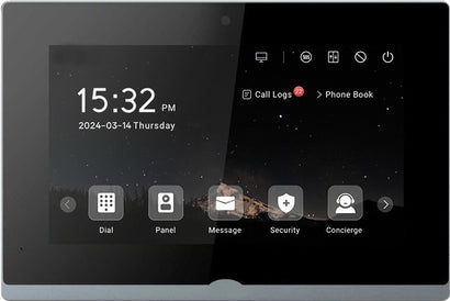 Alba Urmet S8M703E IP Video Door Phone Indoor Unit (Value 7")