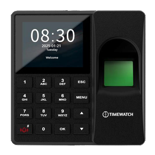 TimeWatch Fingerprint Biometric Attendance & Password Access Control Device