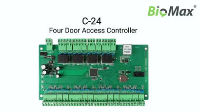 BioMax C24 Network Access Controller – 4-Door Access Management