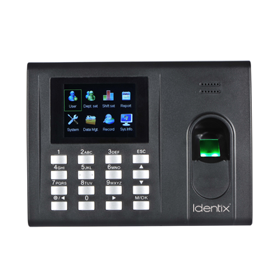 Wall-mounted eSSL K30 Pro+ WiFi fingerprint attendance and access control deviceSystem