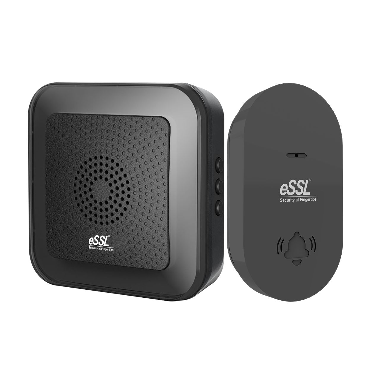 eSSL KDB-11 Wireless Doorbell with Push Button Transmitter and Receiver for Home, Office, Apartment, Shop and Commercial Entrance