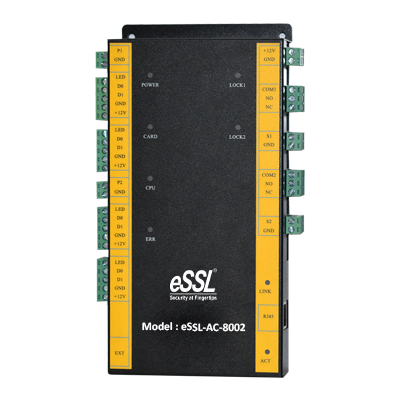 eSSL eSSL-Access-8002 Network Access Controller – 2-Door Access Management