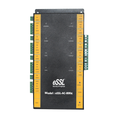 eSSL eSSL-Access-8004 Network Access Controller – 4-Door Access Management