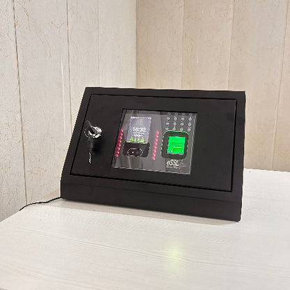 metal enclosure for eSSL MB160, Metal Enclosure, fingerprint machine metal case, face attendance machine enclosure, eSSL MB160 protective case, eSSL MB160 metal cover, eSSL MB160 enclosure box