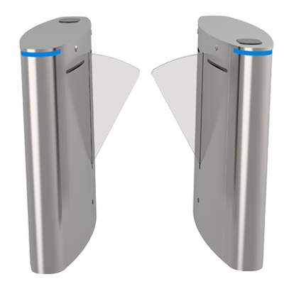 eSSL FB-E-1000 Flap Barrier Gate – Premium Glass Access Control Gate