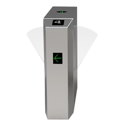 eSSL FB-E-2200 Double Lane Flap Barrier – Premium Glass Access Control Gate