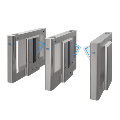 eSSL FB-E-2216 Wide Passage Flap Barrier – Premium Glass Access Control Gate