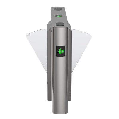 eSSL FB-Y-1200 Flap Barrier System – Premium Glass Access Control Gate