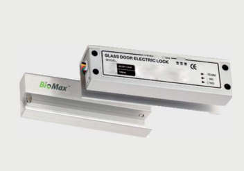 BioMax GBL-3300-AW Glass Door Bolt Lock – Access Control Door Hardware